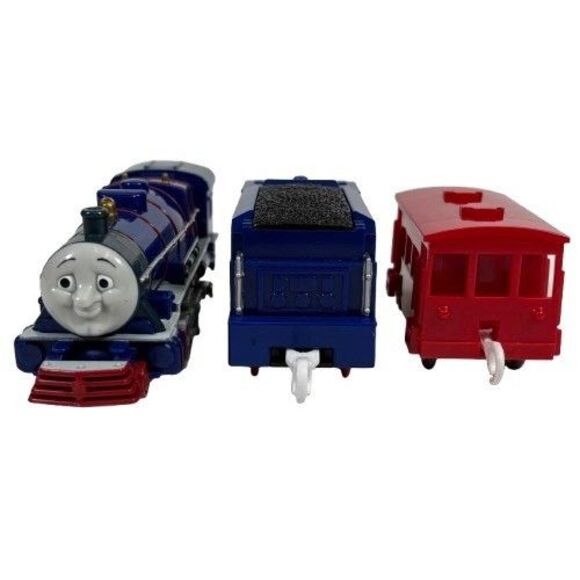 Thomas & Friends Trackmaster Motorized Train HANK TENDER Set COMPLETE 2008 VIDEO - Picture 4 of 16